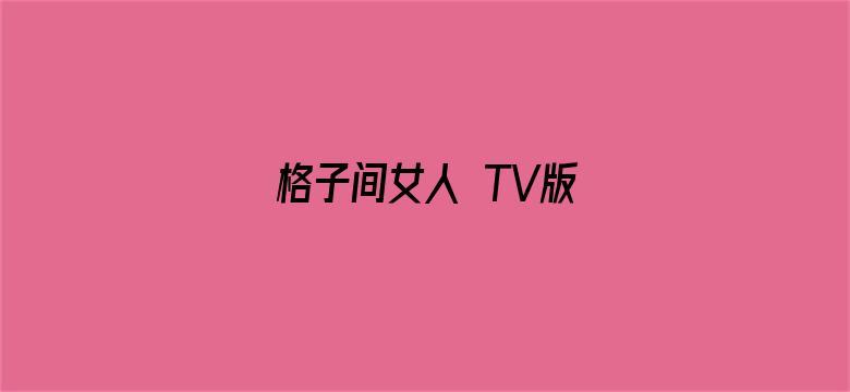 格子间女人 TV版